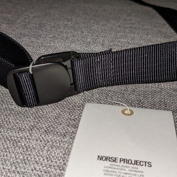 Norse Projects nylon webbing belt. - Picture 8 of 9